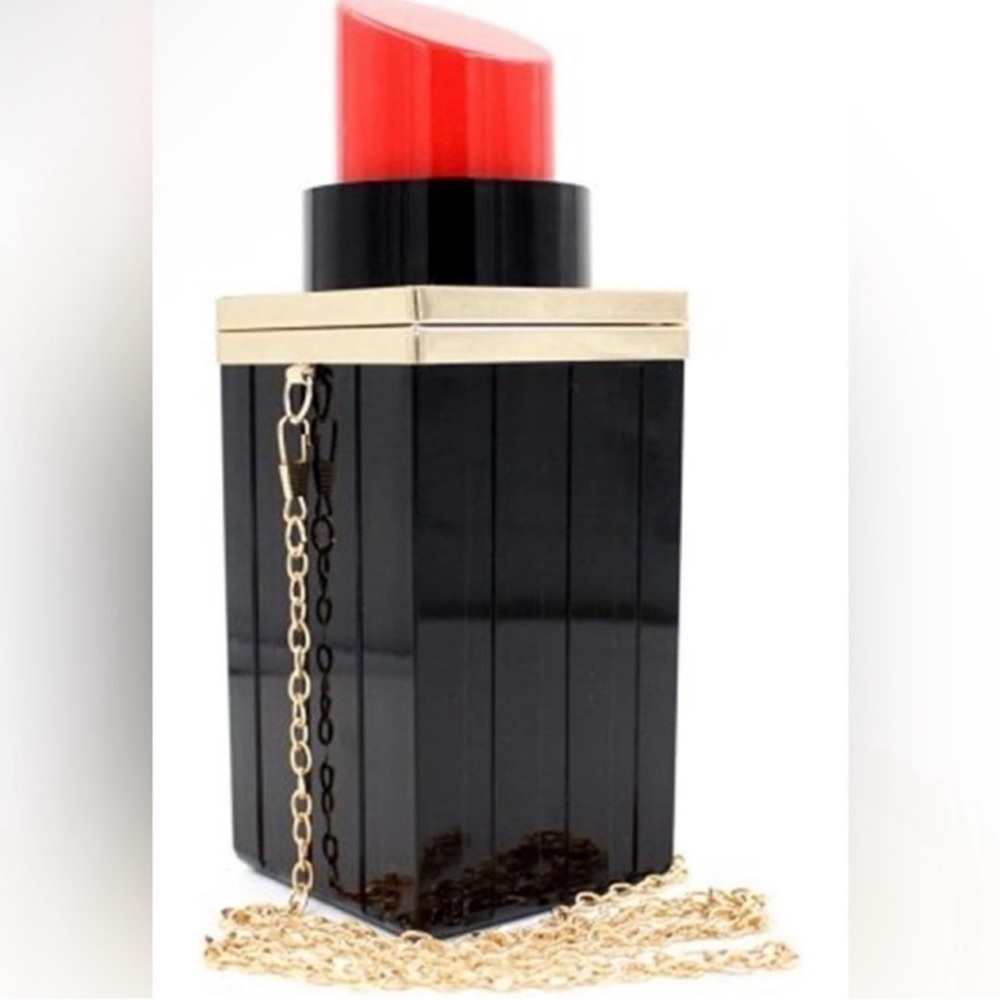 Acrylic Lipstick Crossbody Shaped
Handbag 💄 - Picture 10 of 15